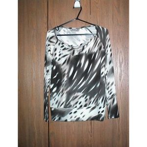 Stylish Animal Print Long Sleeve Top